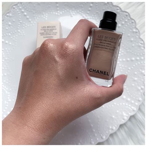 highlight chanel|chanel les beiges highlighting fluid.